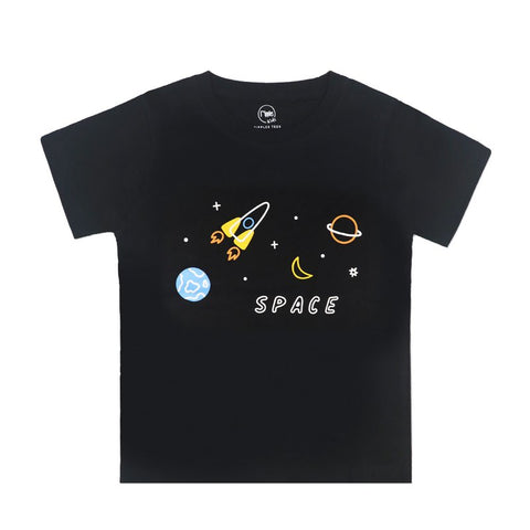 Space Kids T-shirt (Black)