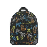 Animal Sketches Kids Backpack